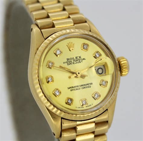 rolex damenuhr gold 1970|Rolex watches 1970s model.